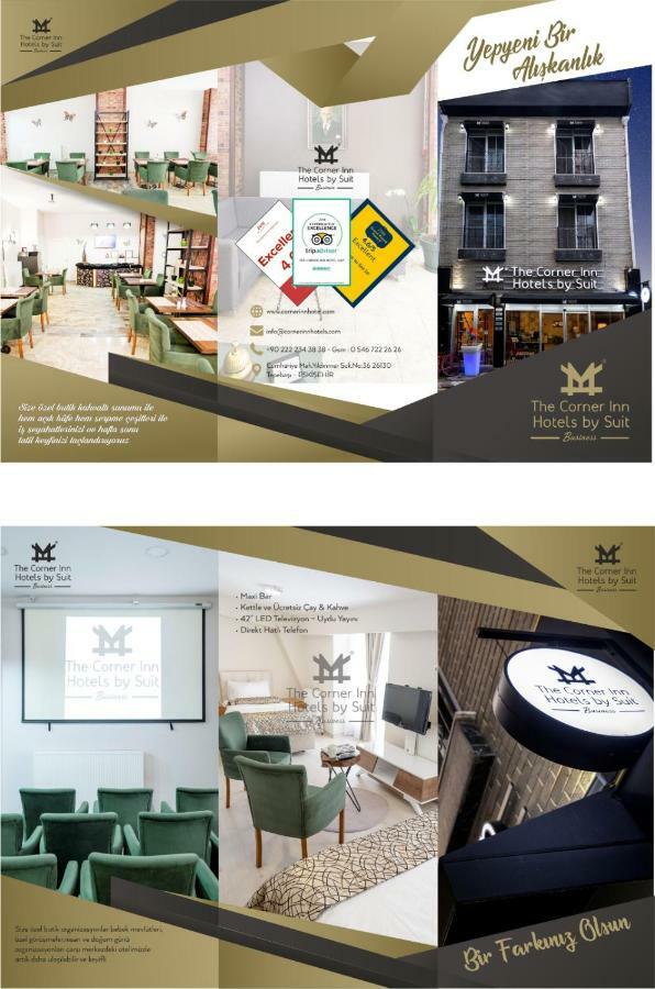 The Corner Inn Hotels By Suit Eskişehir Ngoại thất bức ảnh
